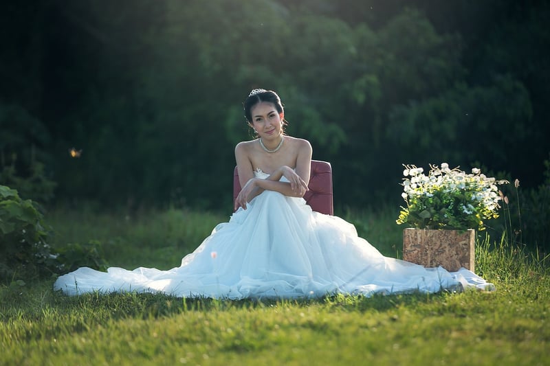 Luxurious Wedding Gown